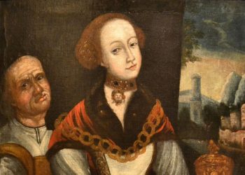 Portret damy ze służącą, opisywany często jako podwójny wizerunek Sydonii von Borck – w młodości i na starość, artysta nieznany, XVIII w. Alamy Stock Photo / BEW Szczecin