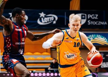 King Szczecin niespodziewanie przegrywa z AMW Arką Gdynia 83-79 - 20.10.2024 Fot. fot. Mateusz Słodkowski/Arka Źródło: Arka Gdynia