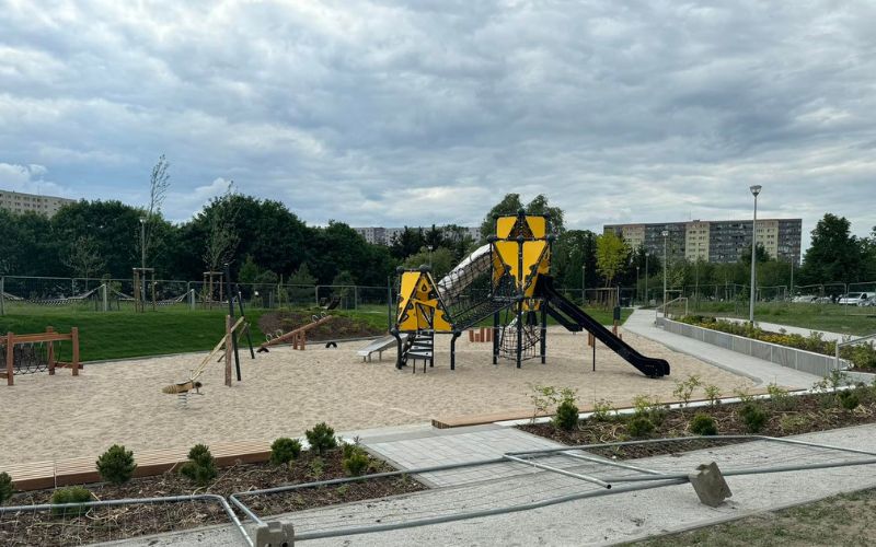 Plac zabaw Majowe Szczecin