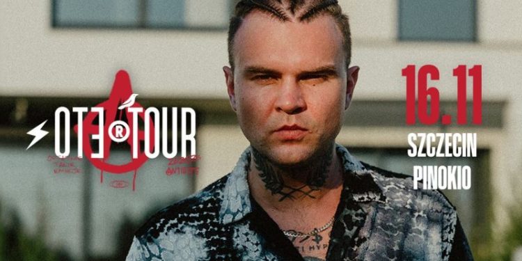 Sarius - koncert 16.11 w szczecińskim klubie Pinokio. Źródło: Pinokio - klub studencki Szczecin