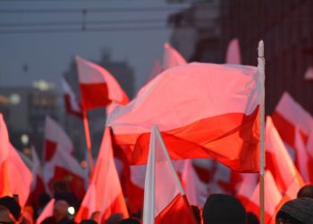 Świętowanie - obchody Dnia Niepodległości w Szczecinie 2024 - marsz