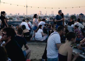 klunkerkranich ogród na dachu centrum handlowego w Berlinie