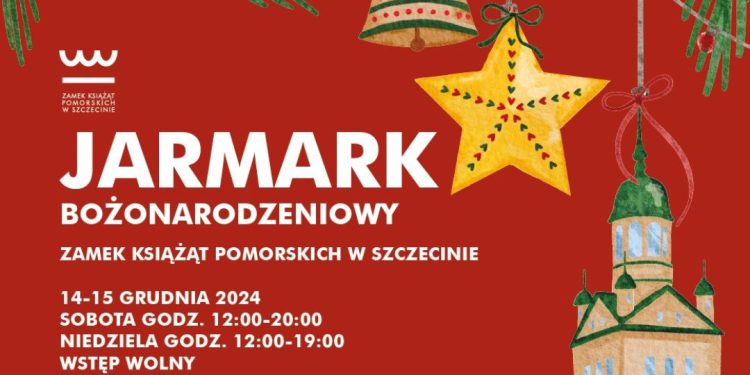 Jarmark Bożonarodzeniowy na Zamku Książąt Pomorskich w Szczecinie Źródło: Zamek Książąt Pomorskich