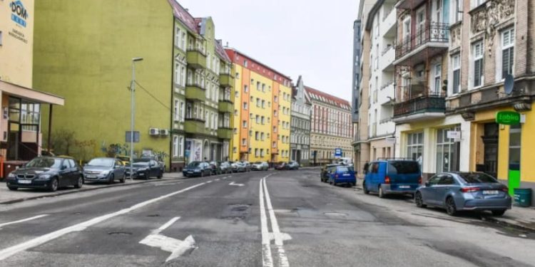 Przebudowa ulicy Emilii Plater w Szczecinie Źródło: Prezydent Szczecina