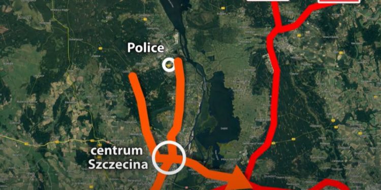 Najdłuższy tunel w Polsce powstanie pod Odrą - trasa Police Goleniów