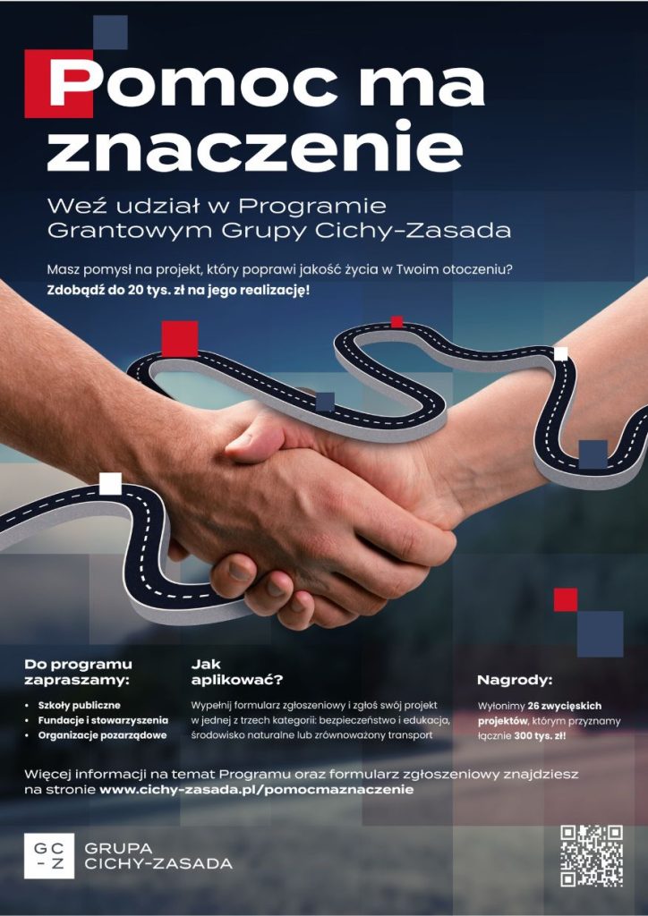 Pomoc ma znaczenie - plakat akcji
