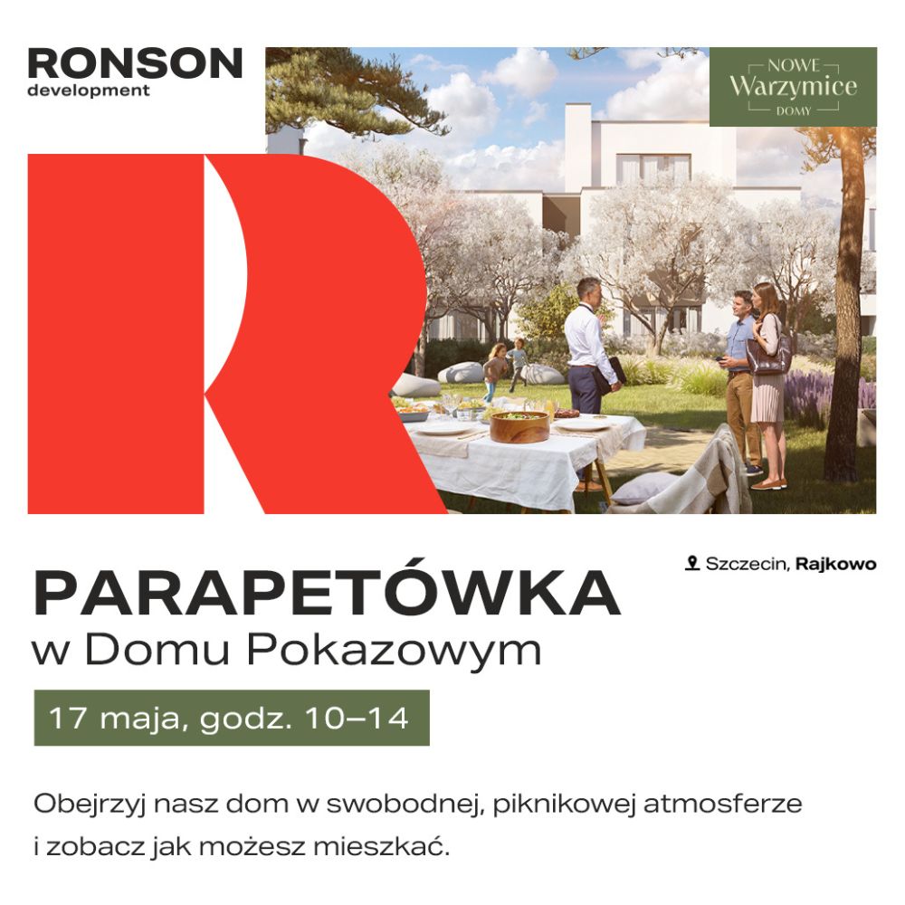 Ronson - parapetówka (Dni otwarte) osiedle na Nowych Warzymicach