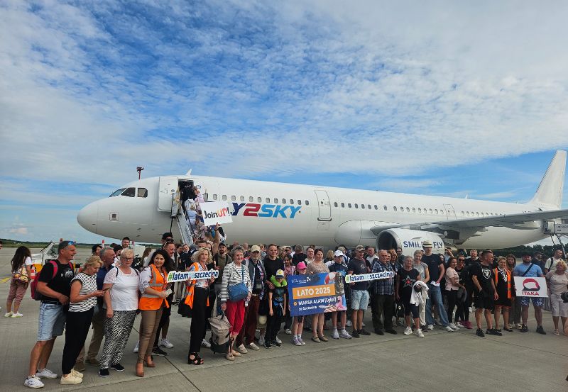 Lot z Goleniowa do Egiptu