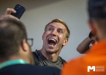 Piotr Lisek na Memoriale Wiesława Maniaka w Szczecinie