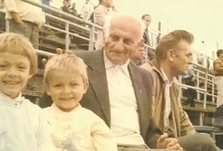 Florian Krygier z dziećmi