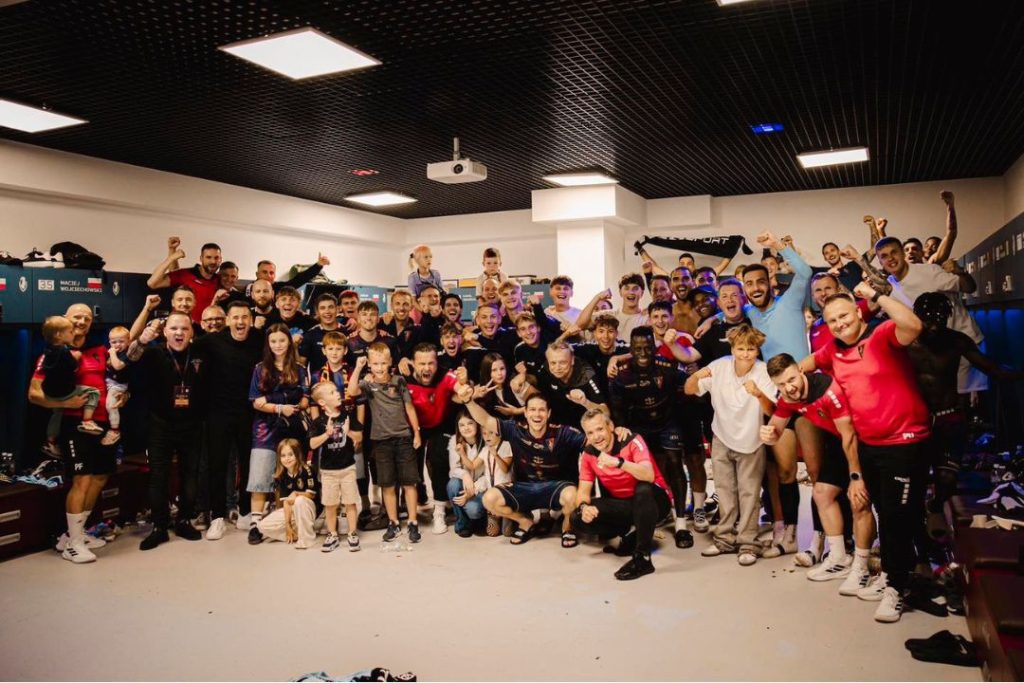 Pogoń Szczecin po zwycięstwie