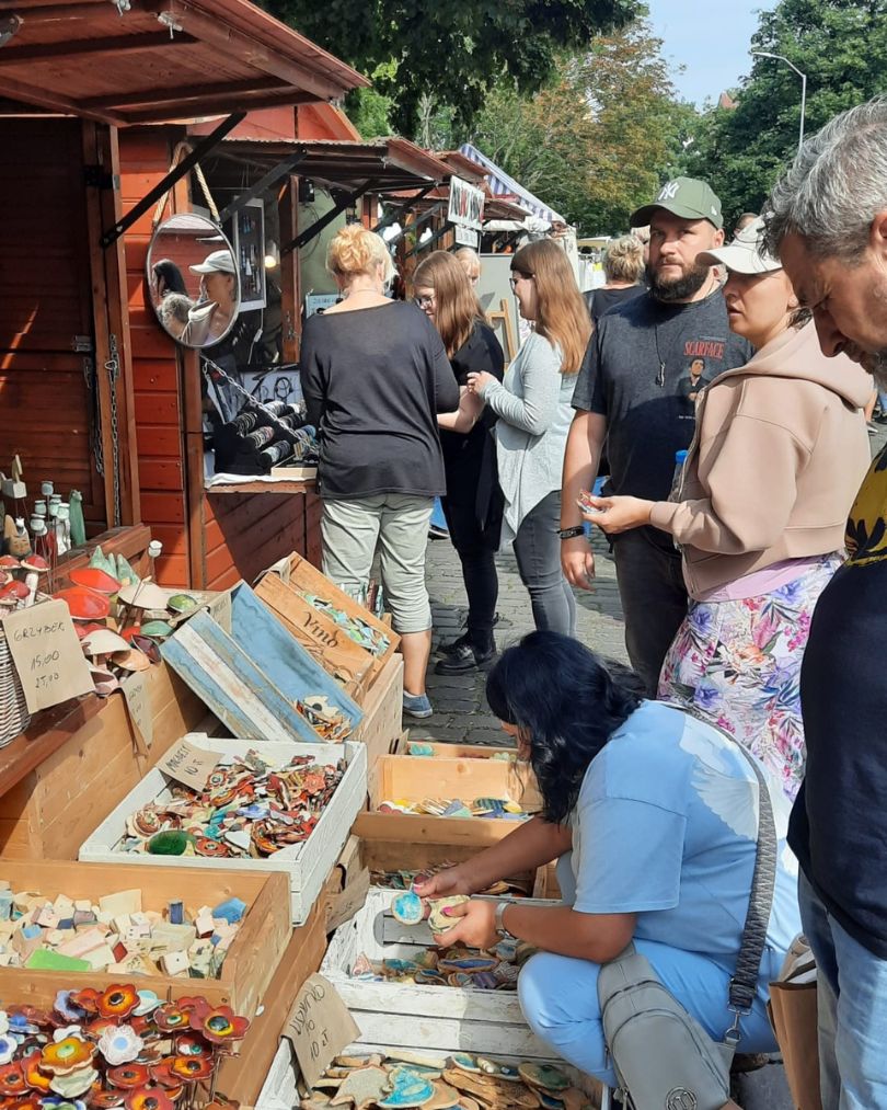 Stoiska wystawców na Jarmarku Jakubowym w Szczecinie - 2025