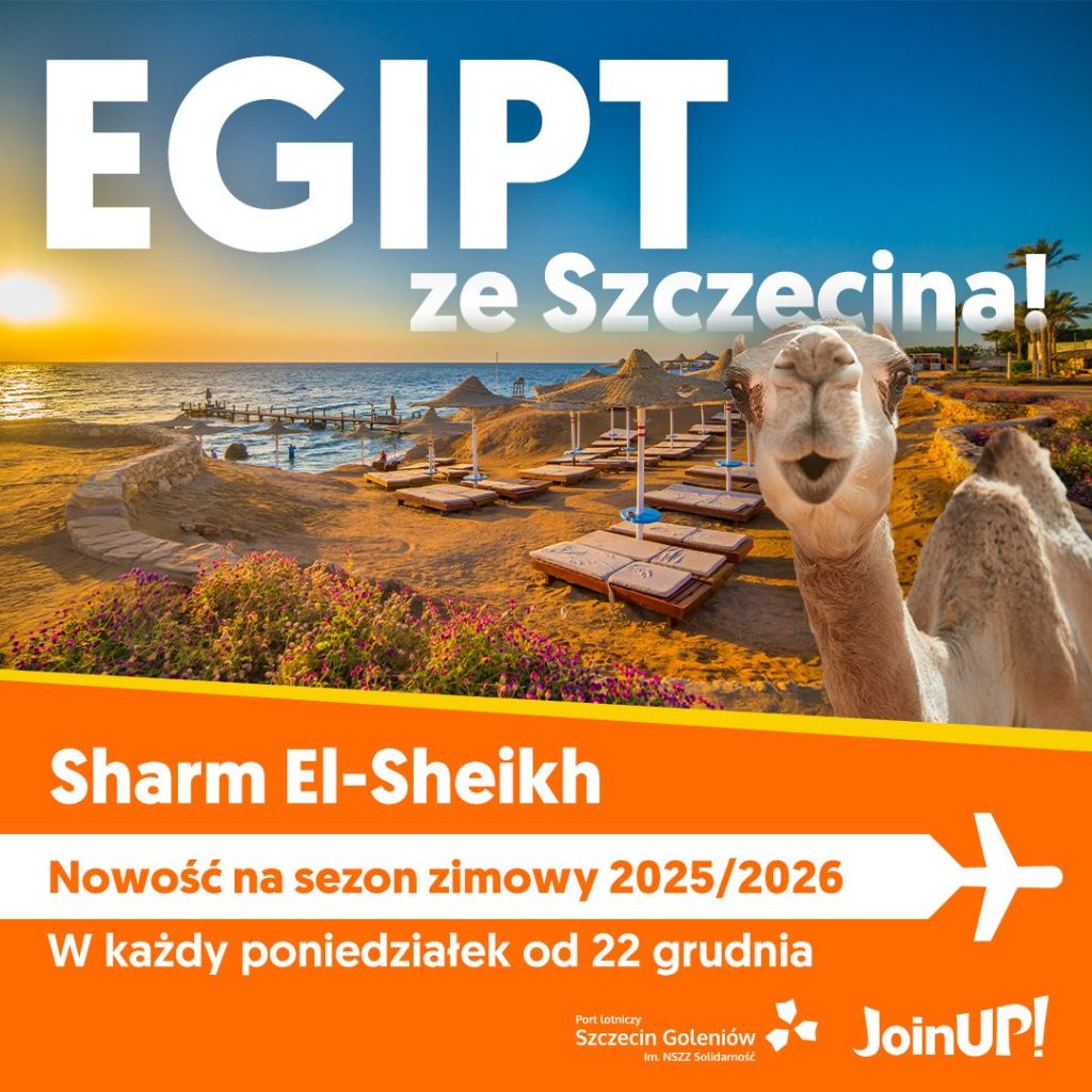 Loty Szczecin-Egipt do Sharm el Sheikh