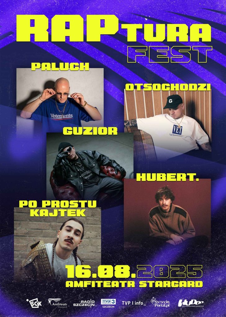 RAPTura fest Stargard - plakat