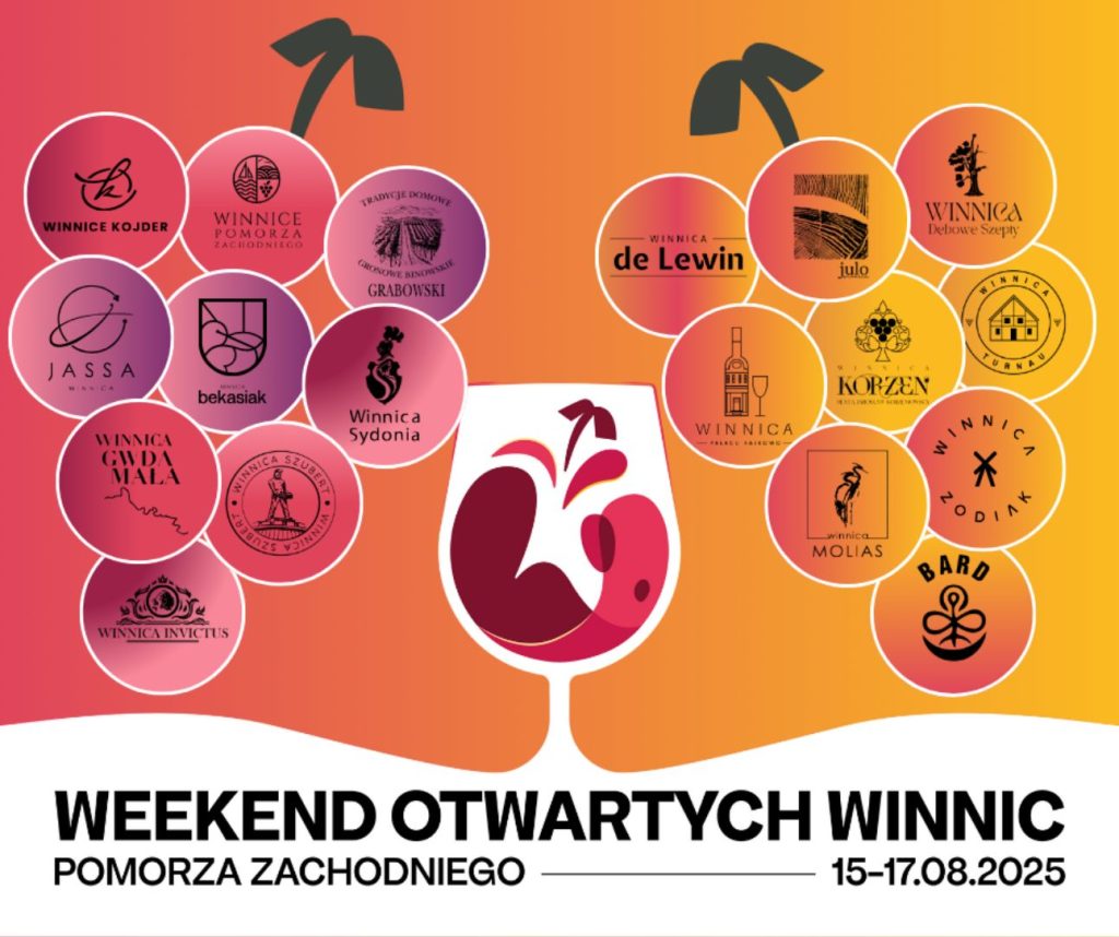 Weekend otwartych winnic Pomorza Zachodniego 2025