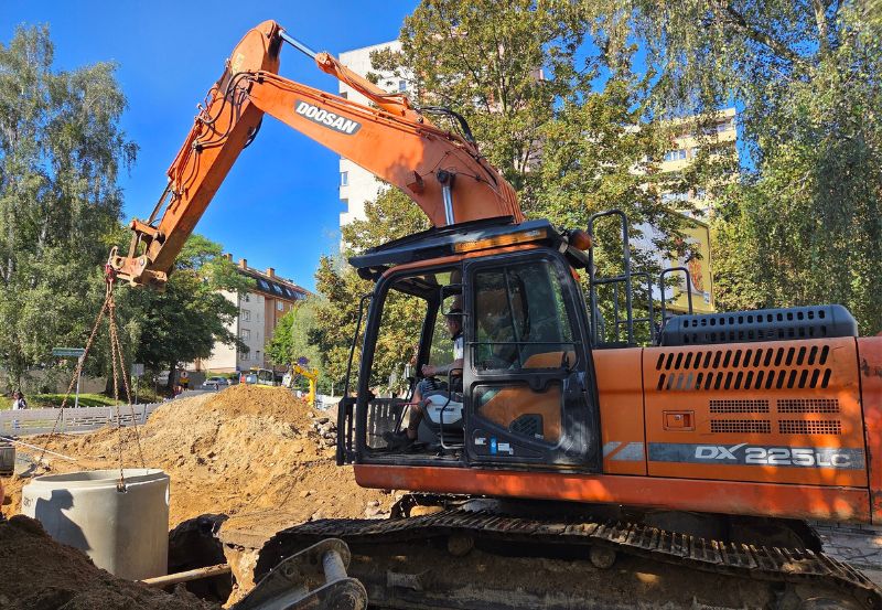 Prace budowlane Kadłubka Szczecin