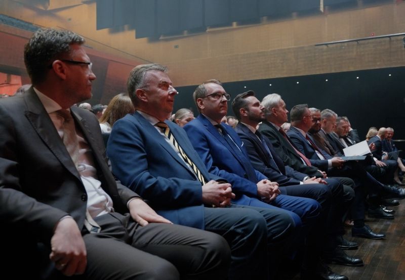 Szczecińscy politycy podczas podczas 75-lecia portu