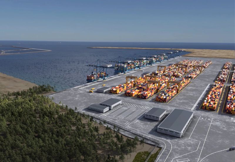 Terminal Przylądek Pomerania - wizualizacja