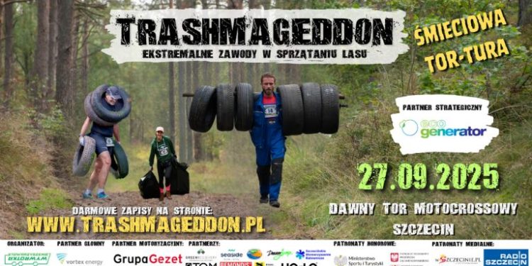 Trashmageddon 2025 w Szczecinie – „Śmieciowa Tor-Tura” na dawnym torze motocrossowym