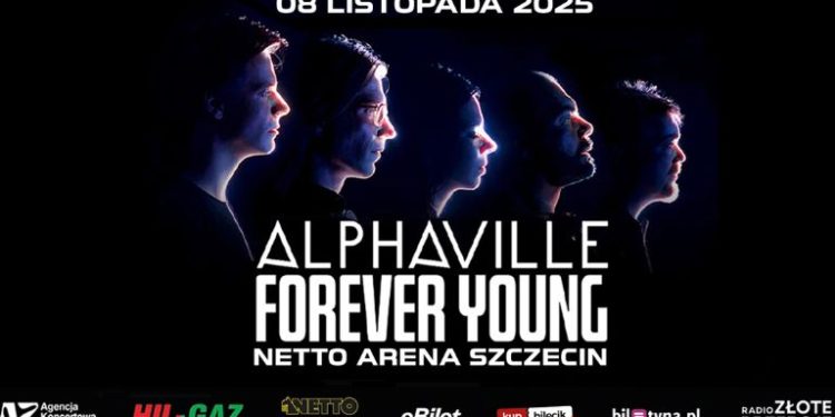 Alphaville w Szczecinie – koncert z okazji 40-lecia zespołu | 8 listopada 2025, Netto Arena