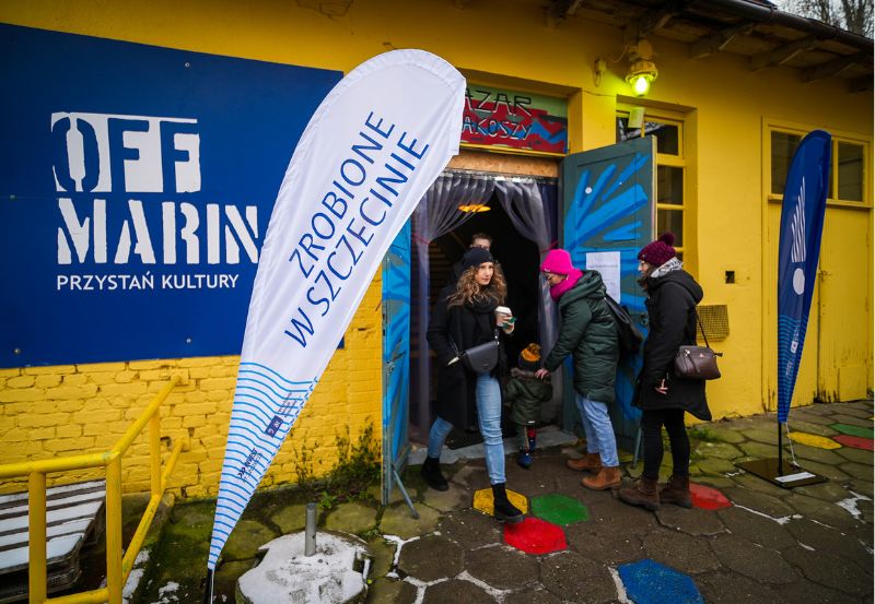 Festiwal "Zrobione w Szczecinie" organizowany w OFF Marinie