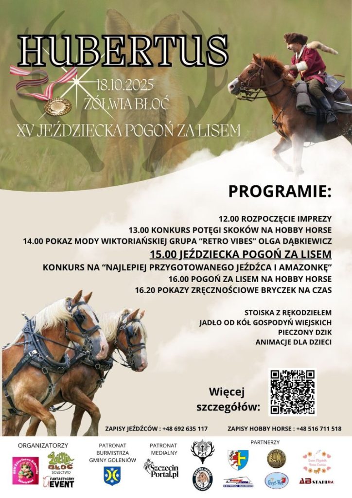 Hubertus 2025 - plakat wydarzenia
