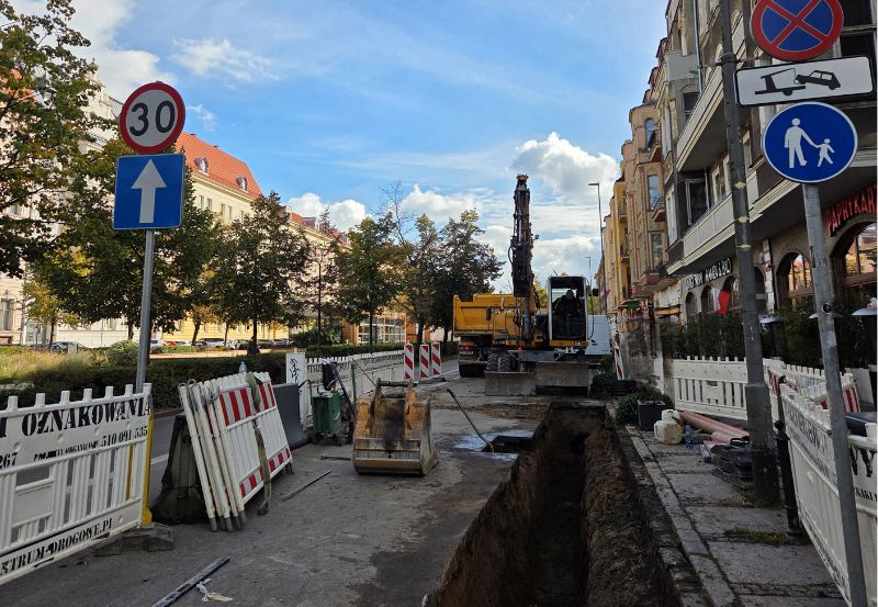 Przebudowa alei Jana Pawła II w Szczecinie
