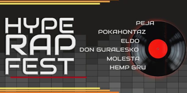 Plakat wydarzenia Hype Rap Fest