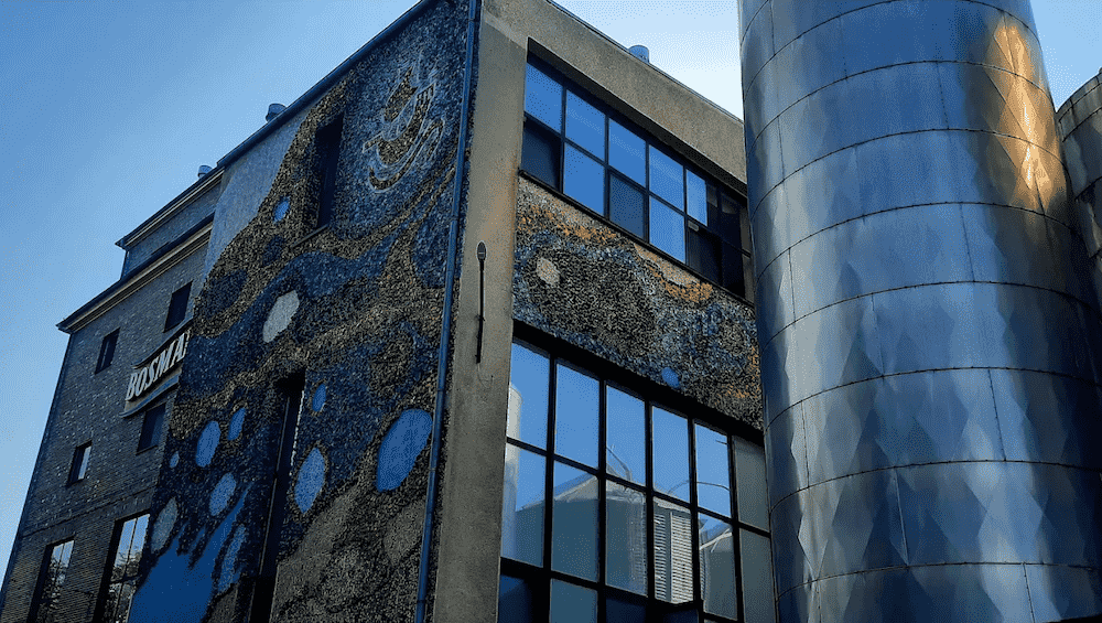 obrazek przedstawia elewację budynku Browarniczego Bosman