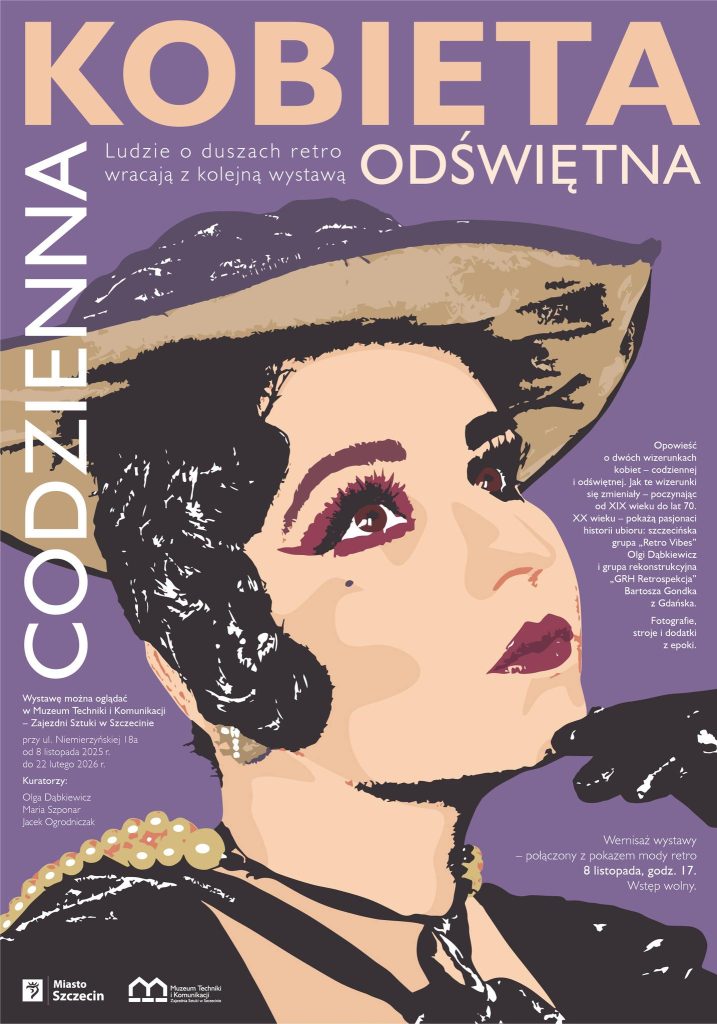 Kobieta codzienna - kobieta odświętna - plakat