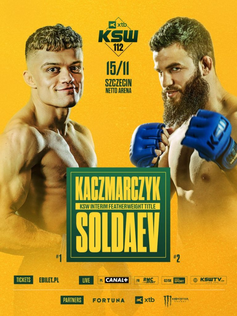 KSW 112 Szczecin - plakat