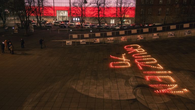 Grudzień 70 - Plac Solidarności w Szczecinie