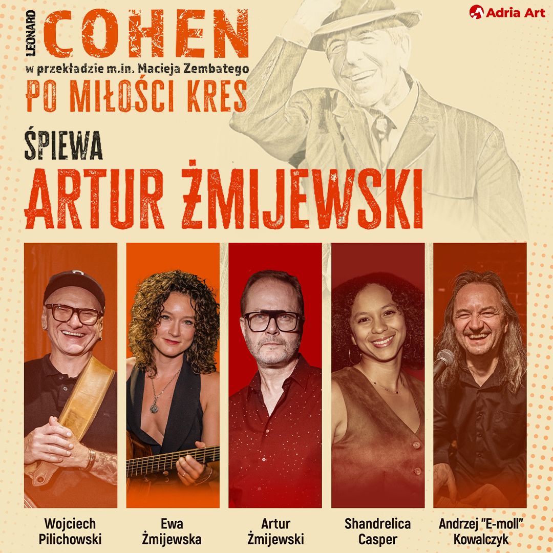 Artur Żmijewski - Cohen po miłości kres. Koncert w Szczecinie