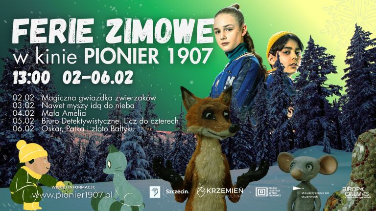 Ferie zimowe w Kinie Pionier