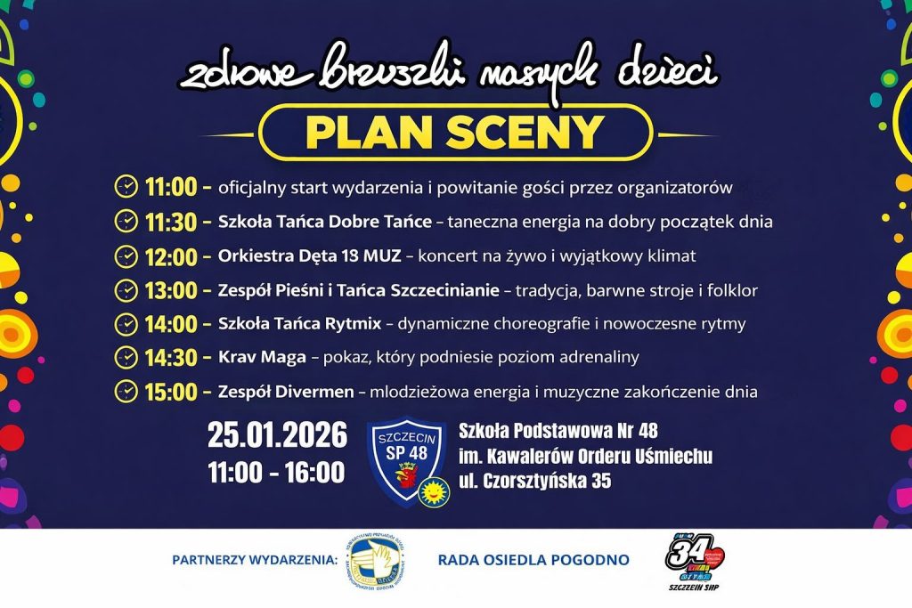 Harmonogram sceny - WOŚP Szczecin