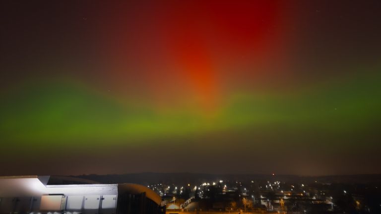 Zorza w Szczecinie - 2026