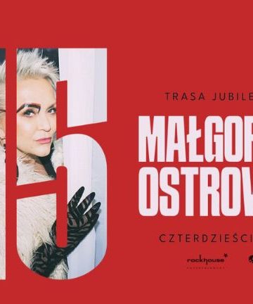 Małgorzata Ostrowska w Szczecinie – 17 marca 2026, Filharmonia. Koncert jubileuszowy „45 lat”