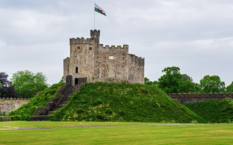 Zamek Cardiff w Walii