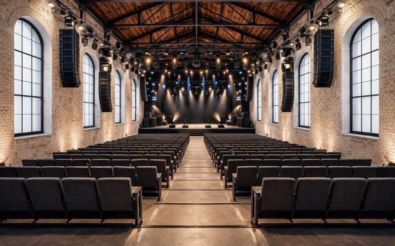 Zdjęcie przedstawia halę