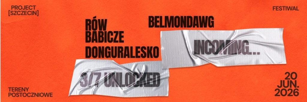 Project Szczecin Festiwal 2026 - baner
