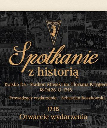 Spotkanie z Historią wraca na mecz z Lechem. Pogoń Szczecin szykuje urodzinową celebrację!