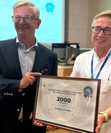 2000 zabiegów robotycznych w USK nr 2 PUM w Szczecinie. Szpital mówi o ważnym przełomie