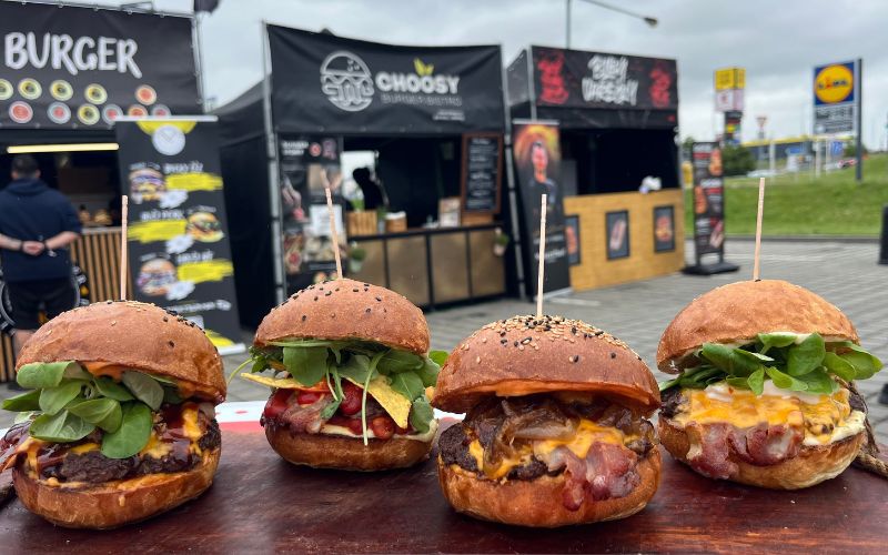 Burger Street Festival 2026 w Szczecinie już 22–23 maja. CH Ster zamieni się w królestwo burgerów