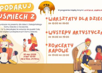 #PODARUJUSMIECHZPSR wraca do Szczecina. 10 maja Hala Odra wypełni się muzyką i chęcią niesienia pomocy dzieciakom!