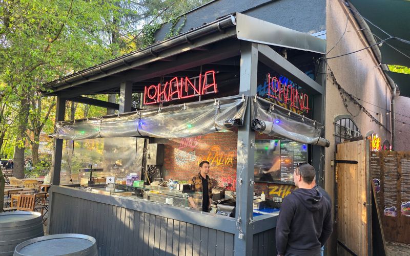 Restauracja Lokalna w Ogrodach Śródmieście w Szczecinie