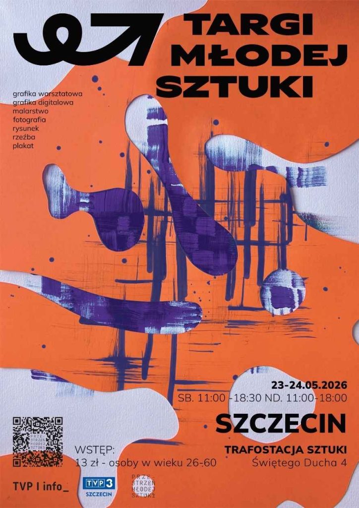 Targi Młodej Sztuki w Szczecinie - plakat