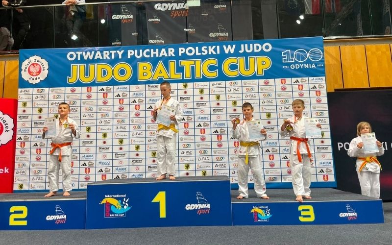 Akademia Judo Szczecin na Baltic Cup 2026. Świetny występ w Gdyni
