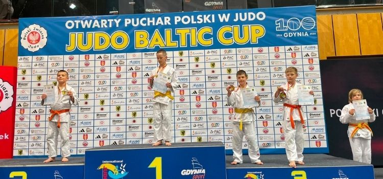 Akademia Judo Szczecin z medalami na Baltic Cup 2026. Świetny występ w Gdyni