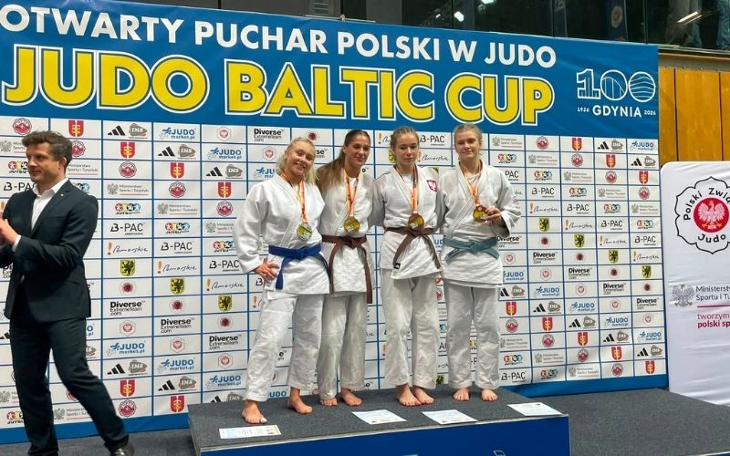 Akademia Judo Szczecin z medalami na Baltic Cup 2026