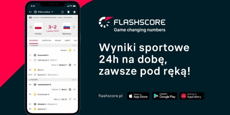 Najszybszy dostęp do świata sportu masz w zasięgu palca - Flashscore